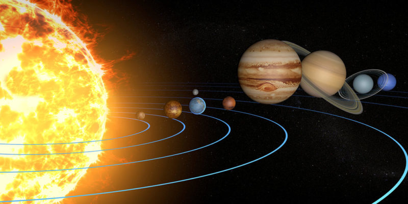 什麼是軌道？概念、類型、特徵\橢圓軌道和太陽系軌道